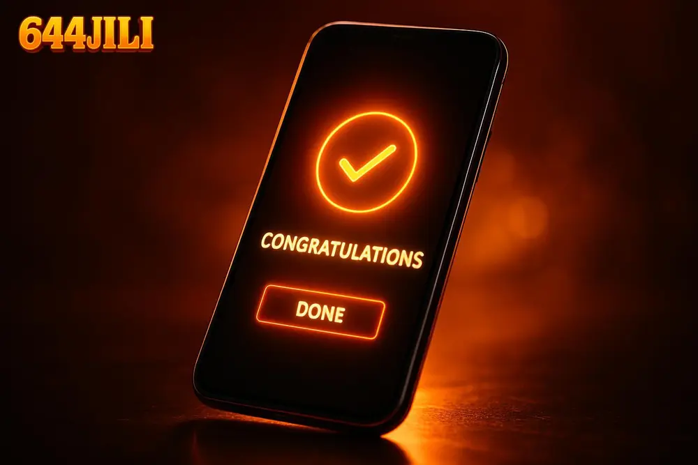 Mobile payment confirmation for a 644JILI Nagad withdrawal
